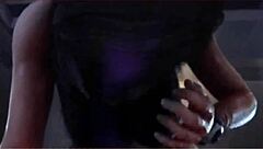 वह 3डी एनिमेशन में इंटेंस एनल और ब्लोजॉब सहती है