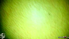 Young German Couple's Real Amateur Sex with Cum Finish on Feet 😍