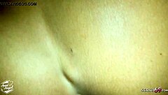 Young German Couple's Real Amateur Sex with Cum Finish on Feet 😍