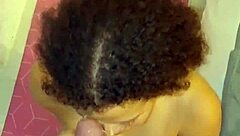 Teen 18+ amateur demands cumshot on her face in casual blowjob