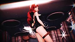 Neo In Lingerie Teasing Small Tits