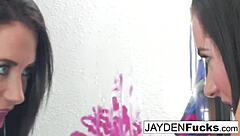 jayden jaymes playing with her amazing pussy right now