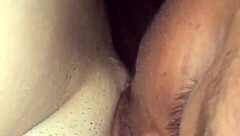 Licking and sucking Layla's pretty wet pussy till she moans loud. Interracial tongue action gets intense.