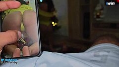 spending christmas with my beautiful colombian friend in a cozy setting