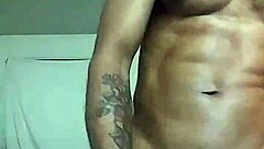 Chatting shit while stroking my big black cock 😏