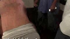 hood bitch gets banged by gangbangers in reality group fuck