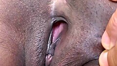 i love getting pounded doggystyle by my interracial lover with a hot creampie finish. it feels so raw in my shaved ebony pussy every time.