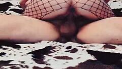 Beautiful wife in erotic lingerie gets a hot anal fuck on cam