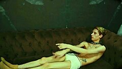 I mouth fuck him with bondage shibari like Casey Donovan and David Galager in gay holiday scene.