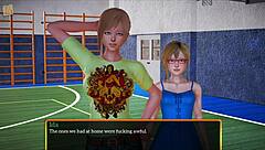 Blonde Teen Joins New Family Adventures