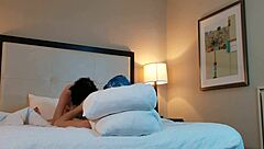 Petite Alternative Woman Performs Oral