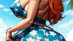 Do you want to see these big booty butt cheeks in hentai?