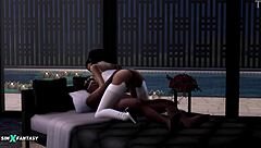 I crave Nalani Mahiai's glamorous charm. That black hentai star drives me wild with huge cock.