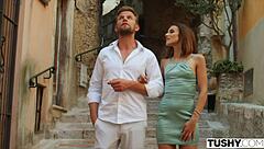 French Beauty Ariana Masters Anal Sex Art with Tushy Outdoors