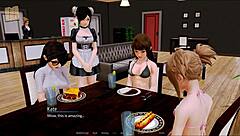 Harem hotel 106 unfolds in an anime game narrative