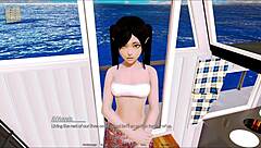 Harem Hotel 154 With Anime Girls In Provocative Games