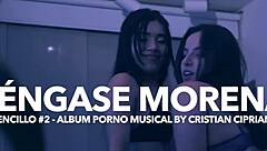 i'm hot girls vibing to ciprianis single vengase morena, fucking pussy and cum on big ass