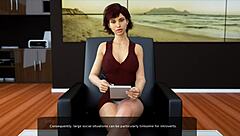 that perverted psychologist in milfy city hentai gets me so horny with huge ass action