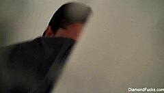 naughty in the shower with diamond kitty?