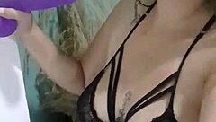 rico milf masturbates pussy to squirting orgasm. homemade video with intense pleasure.