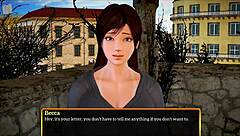 exploring my new family in this homemade game