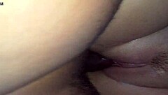 the woman leaves her cuckold husband at home and meets her lover recording it to send