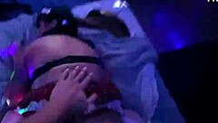 Milf in lingerie has big tits and ass with monster cock.