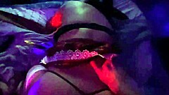 Milf in lingerie has big tits and ass with monster cock.