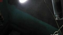 Hey, this young mom with big boobs is just taking a relaxing shower.