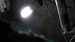 Hey, this young mom with big boobs is just taking a relaxing shower.