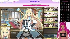 Hey, watch Vtuber Lewdneko play Evenicle Part 8, so hot! 🔥