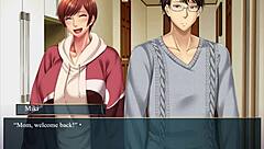 In Kanojo no Okaa-san Episode 9, he makes her cum through intense gameplay.