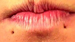 Mouth vore close up of Fifi Foxx devouring gummies!