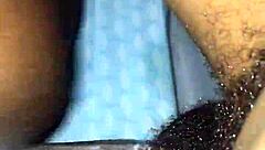 Damn! Facedown and dripping with hot cum in tight pussy!