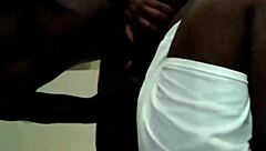 Chocolate Bbws Get Backshots In Casual Fun