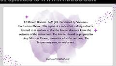 f4m femdom joi-denial