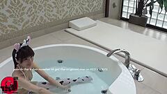 Uniformed babies in intense asian hentai action