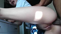 Rosum amateur couple banging with raw passion