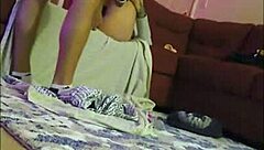 Double penetration play with a slick dildo for fun