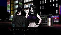 Feeling the thrill as I thrust into the monster's eager mouth