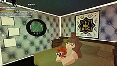 This Robloxian redhead slutty snowbunny knows how to please her daddy in part 2.