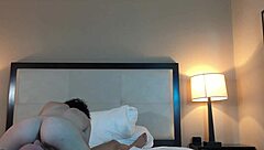 eating out a hot petite teen with a shaved tight pussy