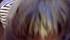 amateur girlfriend gets cum shots all over