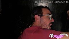 Yo, these guys are wildin’ in the dark room gay box!