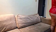 Young Latina Girl Sucks Two Cocks Intensely, Getting Wet For Anal