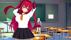 Hey, craving that best friend's tight spot in Shinmai Maou NTR? 😏