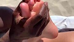 hot french brunette gets pounded by massive bbc