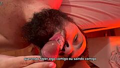 Bearded Man Sucking 41 Cocks On Red?