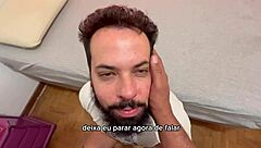 Bearded Man Sucking 41 Cocks On Red?