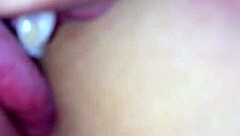 amateur guy sucking pussy in a casual setting